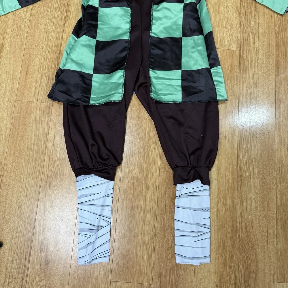 InSpirit Designs Demon Slayer Tanjiro Kamado jumpsuit costume Size XL 14-16